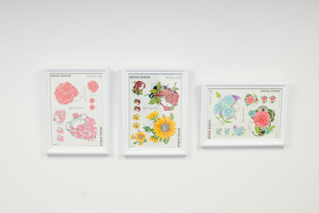 <transcy>[Products on GINZA] FLOWER SISTERS Tattoo Sticker is on sale today!</transcy>